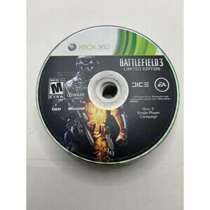 Battlefield 3 -- Limited Edition (Microsoft Xbox 360, 2011) Disc 2 Only